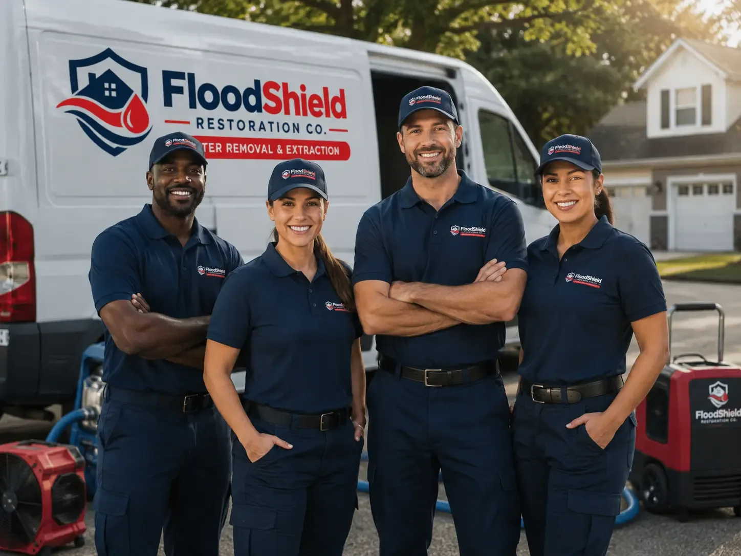 Flood Damage Restoration company in Waves, NC